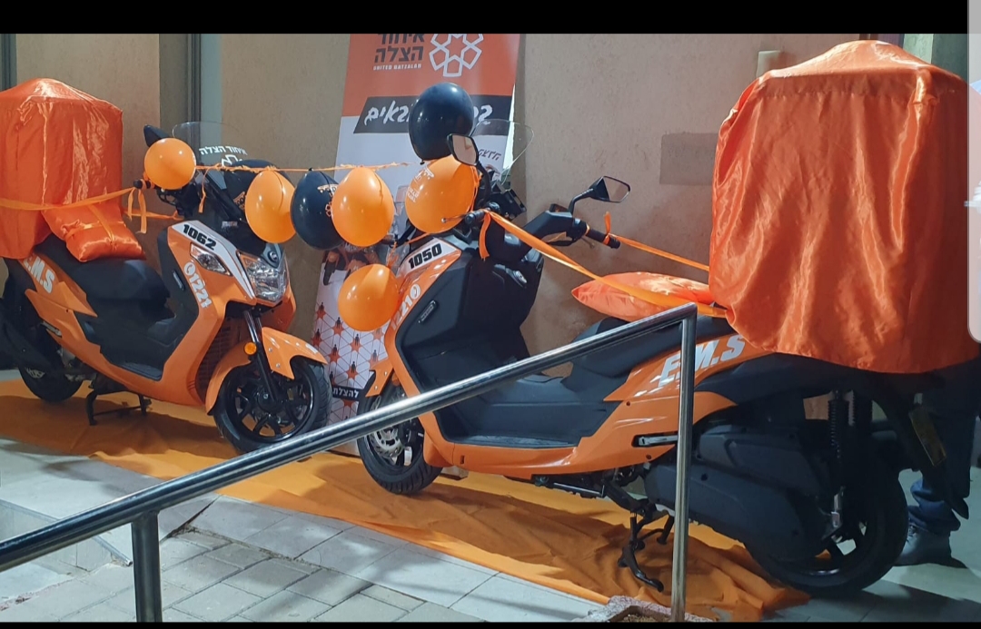 ציוד חדש התווסף למערך של איחוד הצלה בב''ש (צילום: יאיר אבלסון)